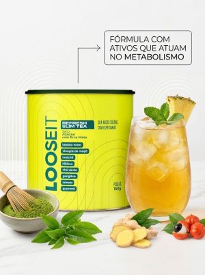 Slim tea looseit chá emagrecedor