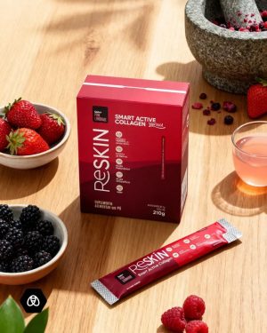 Reskin smart active collagen pink collagen lemononde 30 sachês